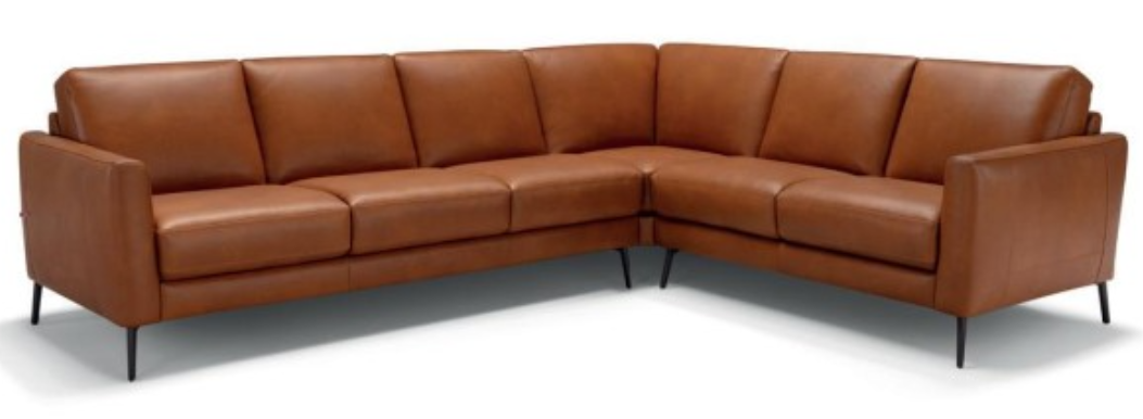 アリファM ROSSO MULTY-CUOIO Cambria Arizona Marco Leather Sofa from Leather Italia (1444-6110